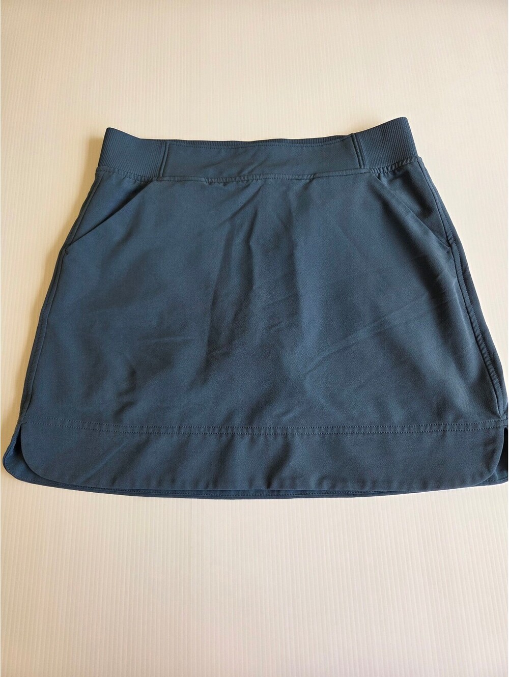 32 Degrees Cool Women's Active Skort with Built-In Shorts, Size Small, Blue
